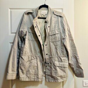 Hinge - Drapey Field/Utility Jacket - Stone - L